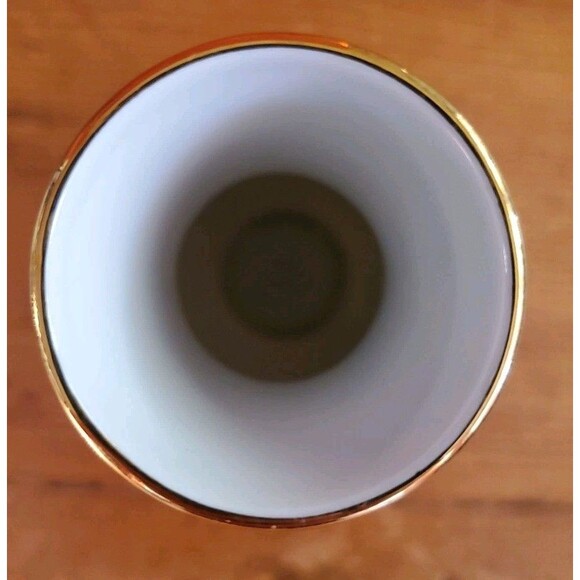 Vtg 2 Herend Hungary Porcelain Queen Victoria Mini Vases Butterflies And Flowers - Picture 7 of 11